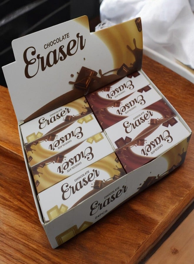 Asera Fancy Erasers for Birthday Return Gifts for Kids (Chocolate Erasers,Pack of 12) - Image 5